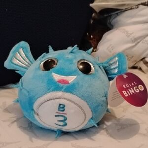 B3 Royal Caribbean Bingo Plush Puffer Fish